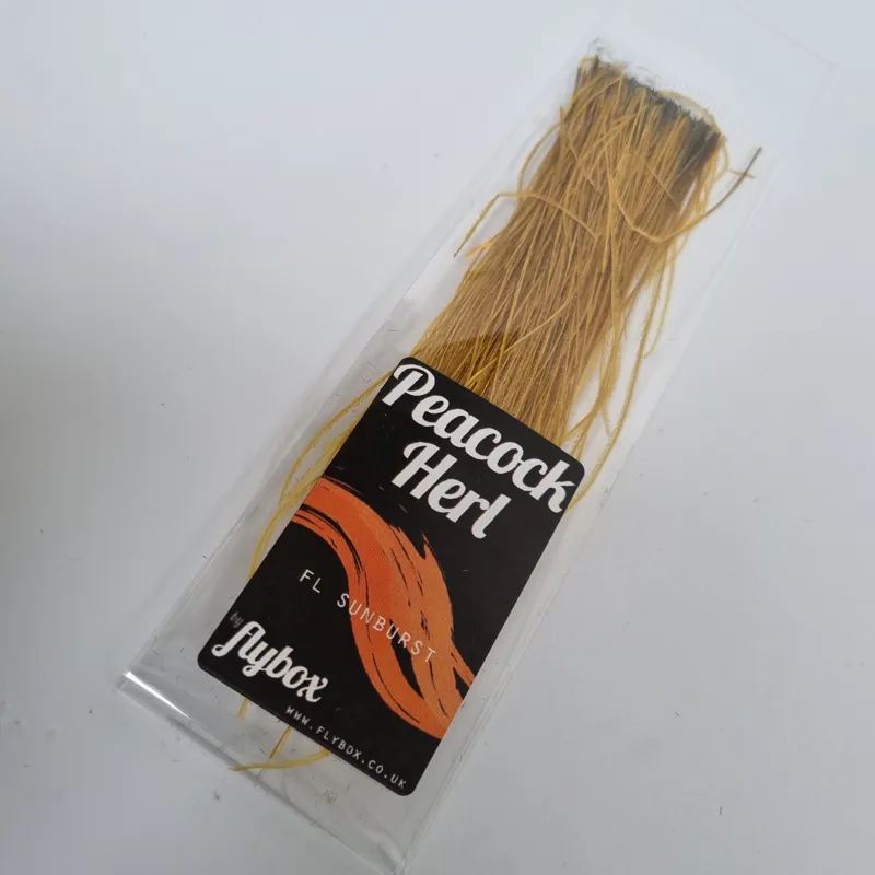 Flybox Peacock Herl Sunburst-1